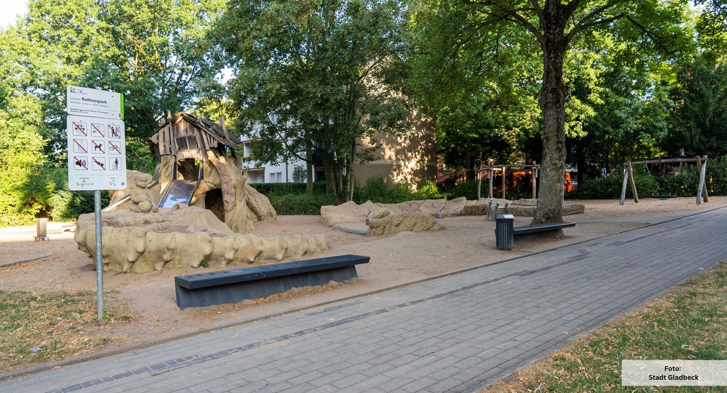 Wasserspielplatz Rathaus Gladbeck